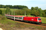 Lokomotiva: 1016.015-8 | Vlak: OIC 541 Thales ( Salzburg - Wien Westbf. ) | Msto a datum: Rekawinkel 08.05.2009
