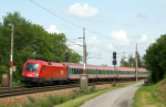 Lokomotiva: 1016.018-2 | Vlak: OEC 566 Stadt Innsbruck ( Wien Westbf. - Bregenz ) | Msto a datum: Neulengbach 19.05.2009