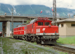 Lokomotiva: 1020.003-8 + 1010. | Msto a datum: Innsbruck Hbf. 05.07.1992