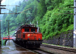 Lokomotiva: 1020.041-8 | Vlak: EC 162 Transalpin ( Wien Westbf. - Basel SBB ) | Msto a datum: Hintergasse 15.06.1993