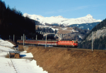 Lokomotiva: 1044.101-2 | Vlak: D 286 ( Bolzano/Bozen - Mnchen Hbf. ) | Msto a datum: St.Jodok 22.01.1994
