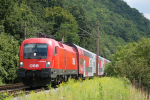 Lokomotiva: 1116.059-5 | Vlak: R 2267 ( Floridsdorf - Payerbach-Reichenau ) | Msto a datum: Payerbach-Reichenau 06.08.2008