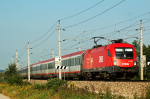 Lokomotiva: 1116.086-8 | Vlak: OEC 847 ( Linz Hbf. - Wien Westbf. ) | Msto a datum: Gross Sierning 06.08.2008
