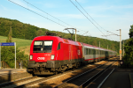 Lokomotiva: 1116.124-7 | Vlak: IC 843 ( Wels Hbf. - Wien Westbf. ) | Msto a datum: Unter Oberndorf 08.05.2009