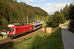 Lokomotiva: 1116.136-1 | Vlak: IC 513 ( Salzburg Hbf. - Graz Hbf. ) | Msto a datum: Httau 13.08.2009