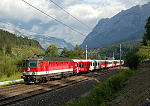 Lokomotiva: 1144.286-0 | Vlak: REX 1524 ( Salzburg Hbf. - Saalfelden ) | Msto a datum: Bischofshofen 13.08.2009