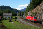 Lokomotiva: 1216.002 | Vlak: RoLa 57334 ( Brennersee - Wrgl-Terminal ) | Msto a datum: Gries 14.08.2009