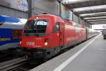 Lokomotiva: 1216.018 | Vlak: EC 80 ( Verona P.N. - Mnchen Hbf. ) | Msto a datum: Mnchen Hbf. 25.02.2015