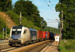 Lokomotiva: ES 64 U2-019 ( WLC ) | Vlak: TEC 42921 | Msto a datum: Unter Oberndorf 08.05.2009