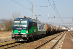 Lokomotiva: 193.220-1 ( LokoTrain ) | Vlak: Pn 148379 ( Sohland - Dunai Finomito ) | Msto a datum: Boletice nad Labem (CZ) 24.03.2015