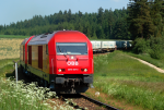 Lokomotiva: 2016.007-3 + 2016.015-6 | Vlak: VG 73144 ( Schwarzenau - Waldhausen ) | Msto a datum: Ganz 13.06.2006