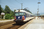 Lokomotiva: 4010.001-8 | Vlak: IC 519  Karl Schnherr ( Innsbruck Hbf. - Graz Hbf. ) | Msto a datum: Jenbach 07.07.1991