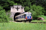 Lokomotiva: 4010.013-3 | Vlak: IC 504 Kremstal ( Graz Hbf. - Linz Hbf. ) | Msto a datum: Bosrucktunnel 31.05.1993