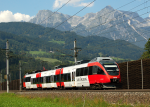 Lokomotiva: 4023.003-9 | Vlak: R 5073 ( Schwarzach-St.Veit - Berchtesgaden Hbf. ) | Msto a datum: Pfarrwerfen 20.08.2009
