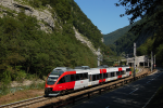 Lokomotiva: 4023.005-4 | Vlak: R 5068 ( Berchtesgaden Hbf. - Schwarzach-St.Veit ) | Msto a datum: Golling-Abtenau 16.08.2009