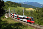 Lokomotiva: 4023.011-2 | Vlak: R 2953 ( Payerbach-Reichenau - Semmering ) | Msto a datum: Eichberg 16.07.2013