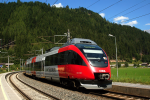 Lokomotiva: 4024.108-5 | Vlak: R 5889 ( Hochfilzen - Saalfelden ) | Msto a datum: Leogang-Steinberge 15.08.2009