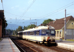 Lokomotiva: 4030.235-8 | Vlak: R 4943 ( Villach Hbf. - Rosenbach ) | Msto a datum: Warmbad Villach  03.07.1992