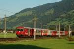 Lokomotiva: 80-73 031-1 | Vlak: REX 1518 ( Bischofshofen - Wrgl Hbf. ) | Msto a datum: Brixen im Thale 15.08.2009