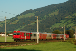 Lokomotiva: 80-73 038-6 | Vlak: REX 1505 ( Wrgl Hbf. - Schwarzach-St.Veit ) | Msto a datum: Brixen im Thale 15.08.2009