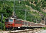 Lokomotiva: 43.543-8 | Vlak: PV 20204 ( Mezdra - Sofia ) | Msto a datum: Elisejna 24.06.2008
