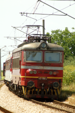 Lokomotiva: 43.556-0 | Vlak: PV 20165 ( umen - Varna ) | Msto a datum: Carevci 27.06.2008