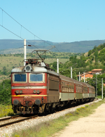 Lokomotiva: 45.164-1 | Vlak: BV 5621 ( Sofia - Kulata ) | Msto a datum: Belo pole 11.05.2007