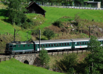 Lokomotiva: Re 4/4 11158 | Vlak: IR 2165 ( Basel SBB - Locarno ) | Msto a datum: Wassen   07.09.2007