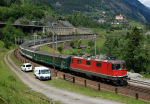 Lokomotiva: Re 4/4 11159 | Vlak: IR 2271 ( Zrich HB - Locarno ) | Msto a datum: Wassen 03.06.2009