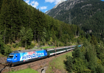 Lokomotiva: Re 460.007-8 | Vlak: Sdz 33565 ( Luzern - Bellinzona ) | Msto a datum: Wassen 08.09.2007