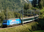 Lokomotiva: Re 460.007-8 | Vlak: Sdz 33584 ( Bellinzona - Arth-Goldau ) | Msto a datum: Ambri-Piota 09.09.2007