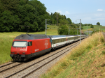 Lokomotiva: Re 460.010-2 | Vlak: IC 821 ( Brig - Romanshorn ) | Msto a datum: Kumm   19.06.2006