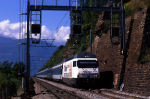 Lokomotiva: Re 460.020-1 | Vlak: IC 819 ( Basel SBB - Brig ) | Msto a datum: Lalden 23.09.1995