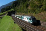 Lokomotiva: Re 460.075-5 | Vlak: IC 672 ( Chiasso - Basel SBB ) | Msto a datum: Wassen 08.09.2007