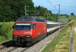 Lokomotiva: Re 460.088-8 | Vlak: IC 1061 ( Basel SBB - Interlaken Ost ) | Msto a datum: Kumm 19.06.2006