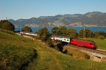 Lokomotiva: Re 460.102-7 | Vlak: IC 828 ( Romanshorn - Brig ) | Msto a datum: Kumm 30.09.2009