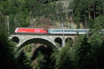 Lokomotiva: Re 460.104-3 | Vlak: IR 2261 ( Zrich HB - Locarno ) | Msto a datum: Wassen 07.09.2007