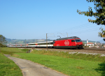 Lokomotiva: Re 460.109-2 | Vlak: IR 1968 ( Zrich HB - Basel SBB ) | Msto a datum: Frick 28.09.2009