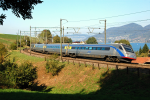 Lokomotiva: ETR 470.055 | Vlak: CIS 57 ( Basel SBB - Trieste Centrale ) | Msto a datum: Kumm 20.09.2009