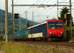 Lokomotiva: 82-33 953-9 | Vlak: IR 3360 ( Frutigen - Bern ) | Msto a datum: Frutigen 20.06.2006