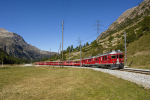 Lokomotiva: ABe 4/4 54 + ABe 4/4 56 | Vlak: R 4629 ( St.Moritz - Tirano ) | Msto a datum: Bernina Suot 25.09.2021