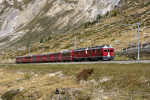 Lokomotiva: ABe 4/4 54 + ABe 4/4 56 | Vlak: R 4629 ( St.Moritz - Tirano ) | Msto a datum: Ospizio Bernina 25.09.2021