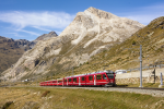 Lokomotiva: ABe 8/12 3506 | Vlak: R 1641 ( St.Moritz - Tirano ) | Msto a datum: Ospizio Bernina 25.09.2021