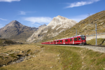 Lokomotiva: ABe 8/12 3506 | Vlak: R 1641 ( St.Moritz - Tirano ) | Msto a datum: Ospizio Bernina 25.09.2021