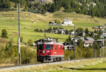 Lokomotiva: Ge 4/4 631 | Vlak: Lz ( St.Moritz - Samedan ) | Msto a datum: Samedan 25.09.2021