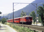 Lokomotiva: Ge 4/4 606 | Vlak: R 754 ( Disentis/Mustr - Chur ) | Msto a datum: Reichenau-Tamins 04.07.1994