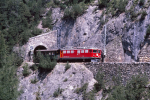 Lokomotiva: Ge 6/6 703 | Vlak: G 4537 ( Chur - Samedan ) | Msto a datum: Muot 05.08.1994