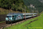 Lokomotiva: Re 460.075-5 | Vlak: EC 115 ( Basel SBB - Milano Centrale ) | Msto a datum: Wassen 08.09.2007