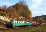 Lokomotiva: 123.024-2 + 123.008-5 | Vlak: Vn 52682 ( Olomouc p. - Blina ) | Msto a datum: Bezprv   22.10.2013