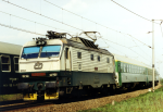Lokomotiva: 150.023-0 | Vlak: IC 120 Koian ( Koice - Praha hl.n. ) | Msto a datum: Osek nad Bevou 02.05.1997
